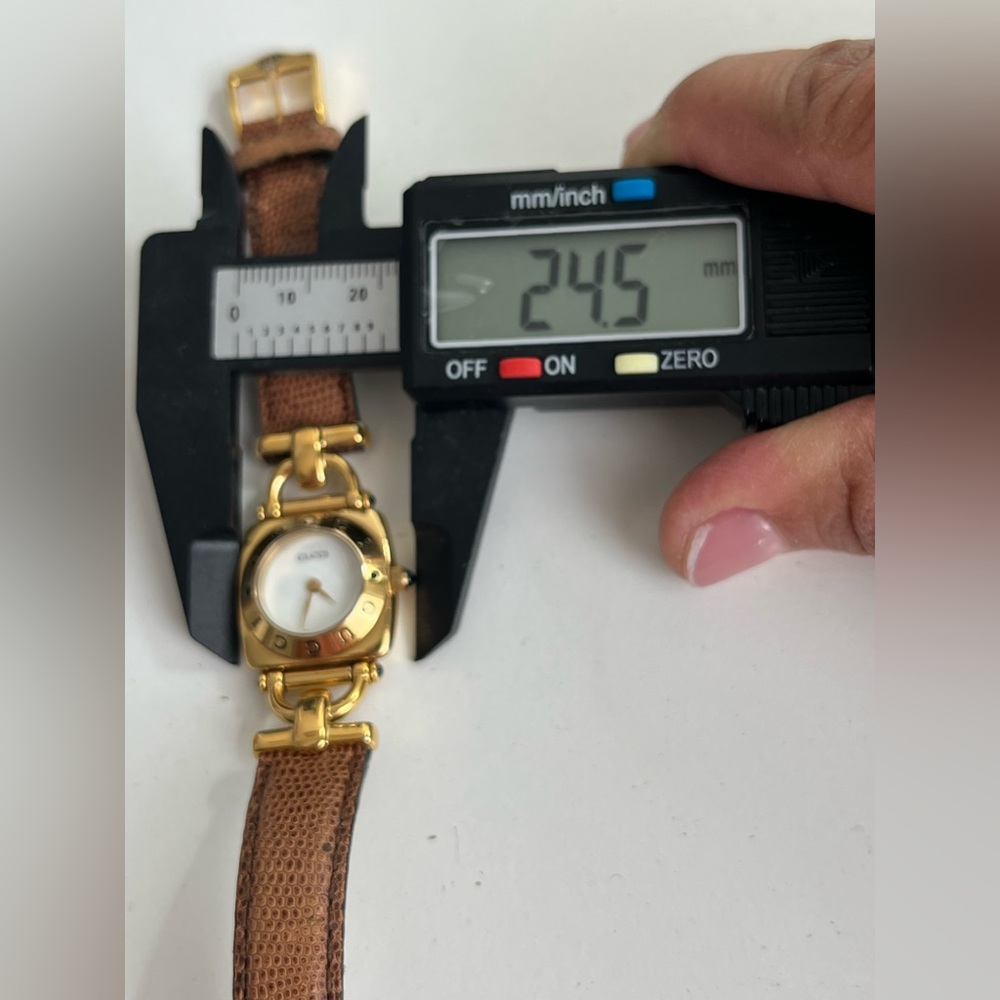 GUCCI 6300L Women's gold plated 10 microns 14K - Picture 14 of 16